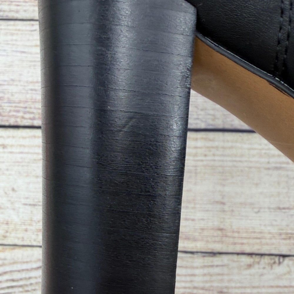 Franco Sarto Black Heeled Boots - Picture 9 of 11